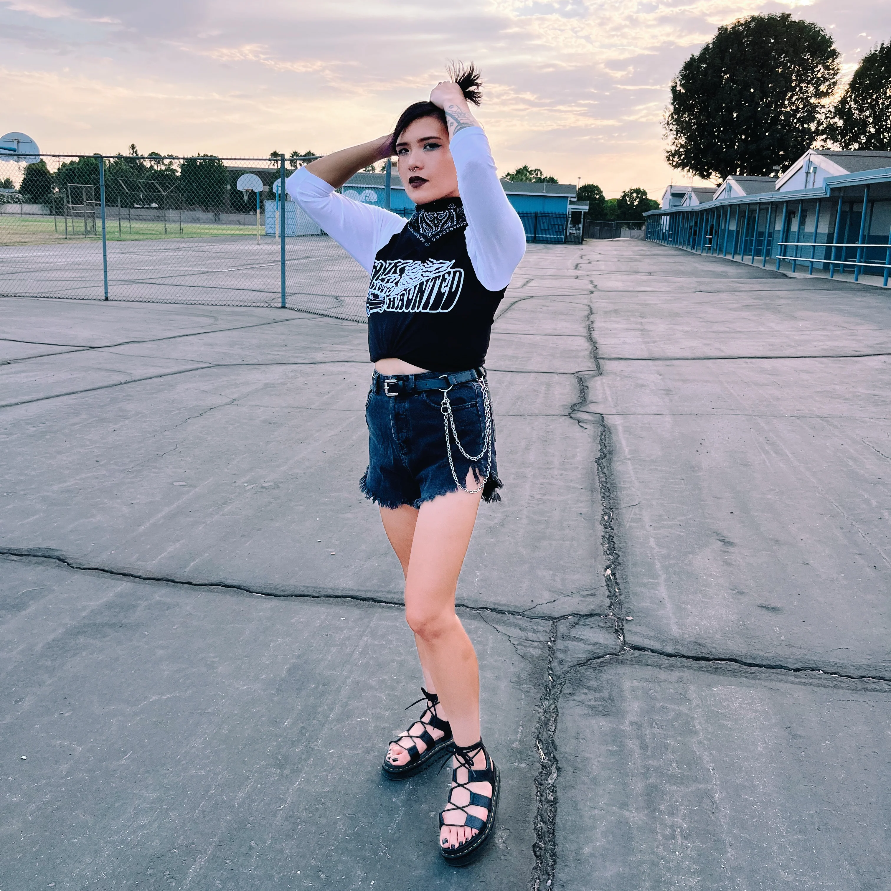 HONK IF YOU'RE HAUNTED™ raglan - Image 3