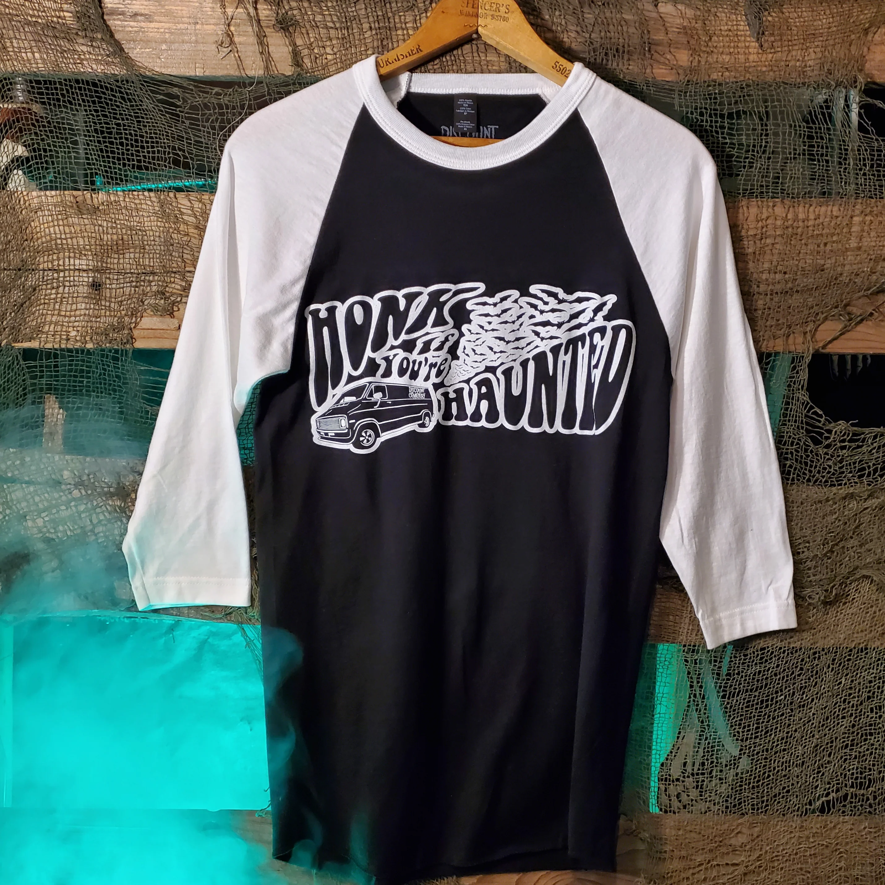 HONK IF YOU'RE HAUNTED™ raglan - Image 4