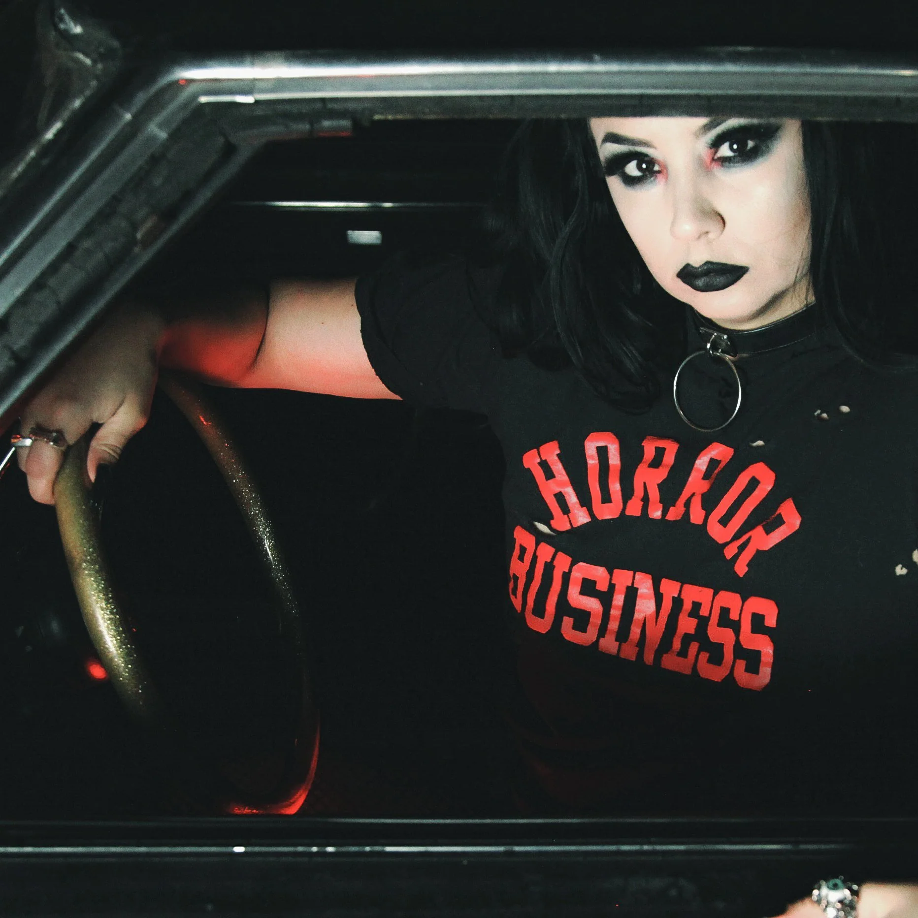 HORROR BUSINESS black tee - Image 5