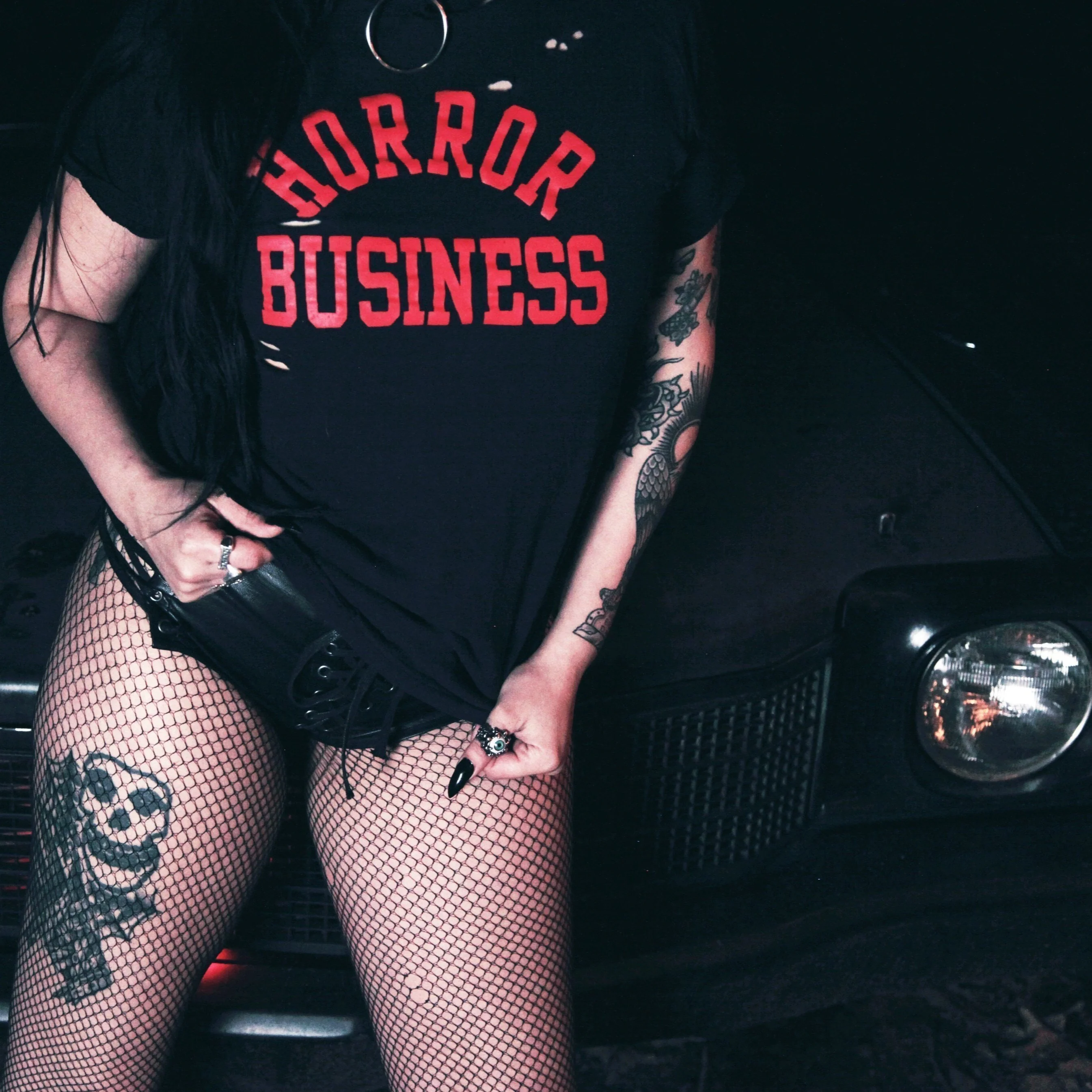 HORROR BUSINESS black tee - Image 7