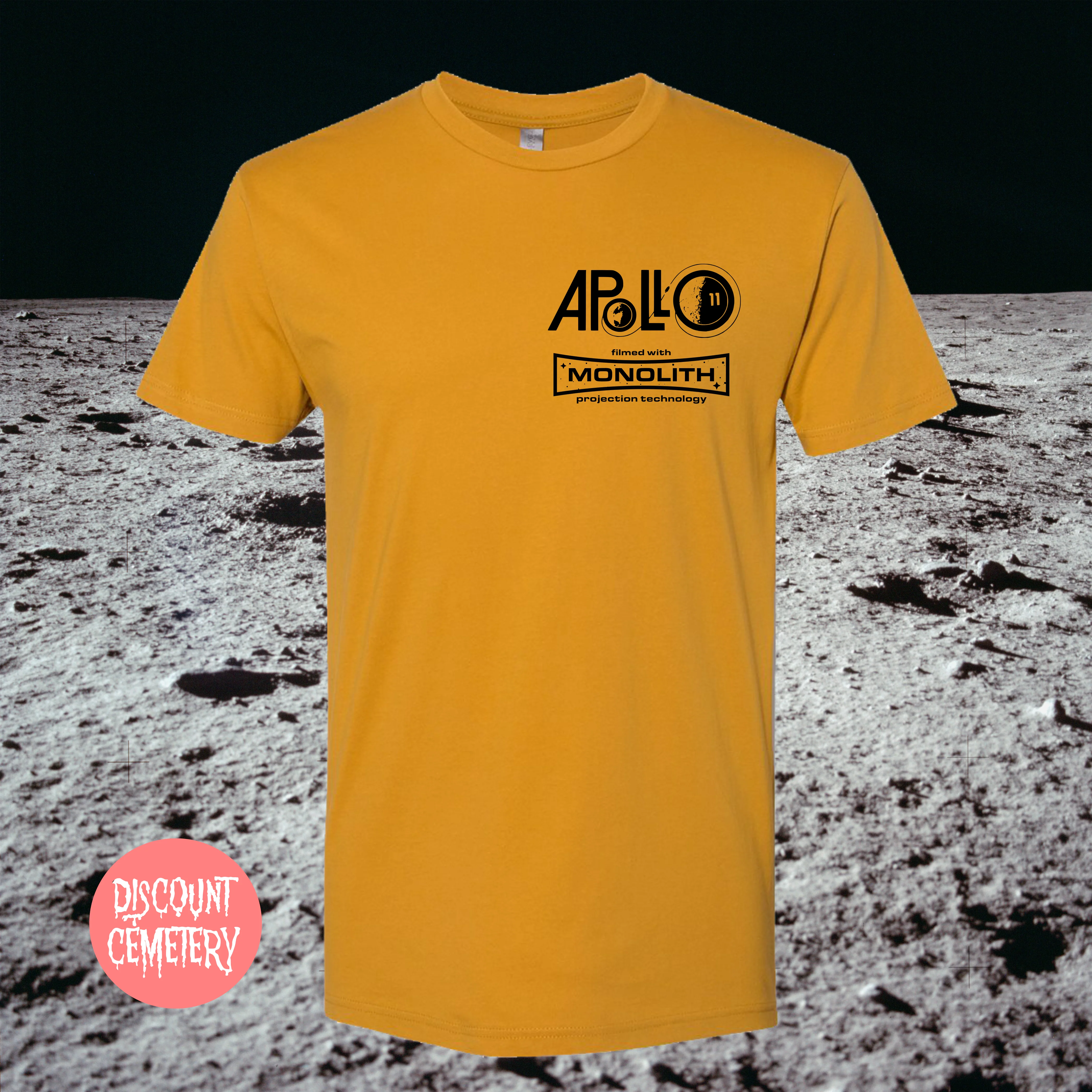 KUBRICK MOON LANDING FILM CREW antique gold - Image 3