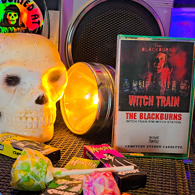 THE BLACKBURNS - WITCH TRAIN cassette single - Image 3
