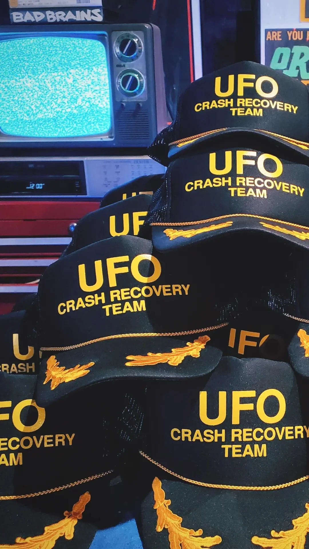 UFO CRASH RECOVERY TEAM hat - Image 6